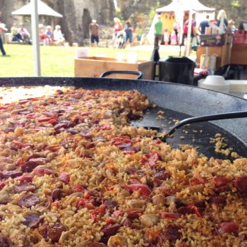 Freshly-cooked Chicken & Chorizo Paella 1