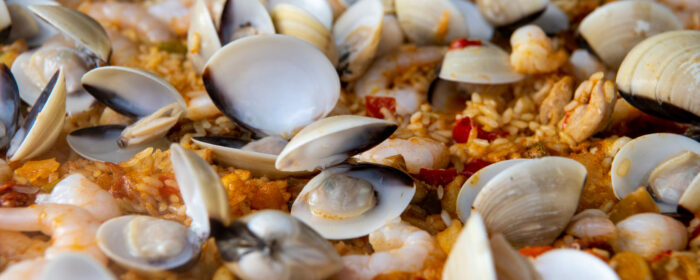 Paella on the Lawn - Seafood