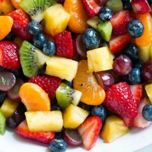 Paella on the Lawn - Seasonal Fruit Salad with Citrus & Honey Dressing