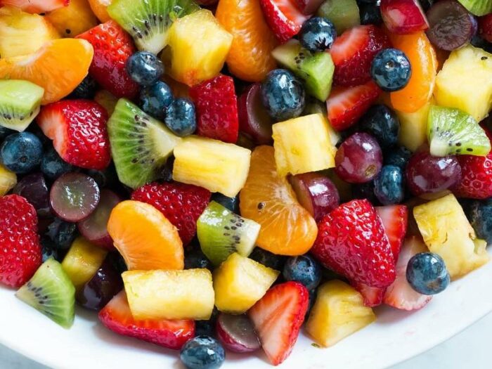 Paella on the Lawn - Seasonal Fruit Salad with Citrus & Honey Dressing