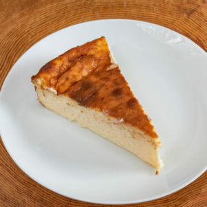 FPT Dessert - Burnt Basque Manchego Cheesecake Slice