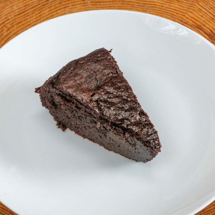 FPT Dessert - Dark Chocolate Olive Oil Cake Slice